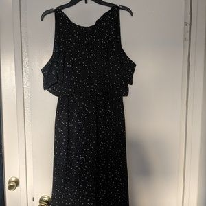 Cold Shoulder Midi Dress